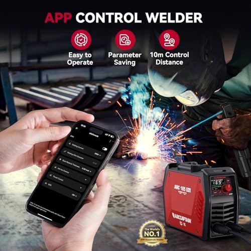 ARCCAPTAIN 165A Stick Welder, ARC/Lift TIG Welding Machine, 120V/240V