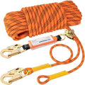 TRSMIMA Roofing Fall Protection Rope - 50ft Safety Rope for Roofing