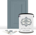 ALL-IN-ONE Paint by Heirloom Traditions, Irish Garden (Blue Green), Gallon - Durable cabinet and furniture paint. Built in primer and top coat, no sanding needed. Includes our 30 featured color card.