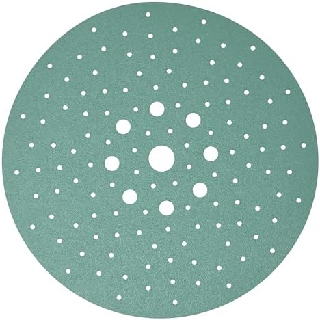 Serious Grit - 225mm (9-Inch) P80 Grit Drywall Sanding Discs - 25 Pack Box