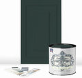 ALL-IN-ONE Paint by Heirloom Traditions, Evergreen (Deep Emerald Green), Quart - Durable cabinet and furniture paint. Built in primer and top coat, no sanding needed. Includes our 30 featured color