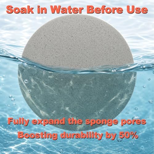 6 Inch Foam Hook & Loop Sanding Discs: 15Pcs 1000-6000 Grit