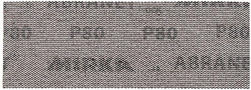 Mirka Abranet 2.75x8 Inch Assorted Mesh Sanding Sheets Hook & Loop, 30 Pack