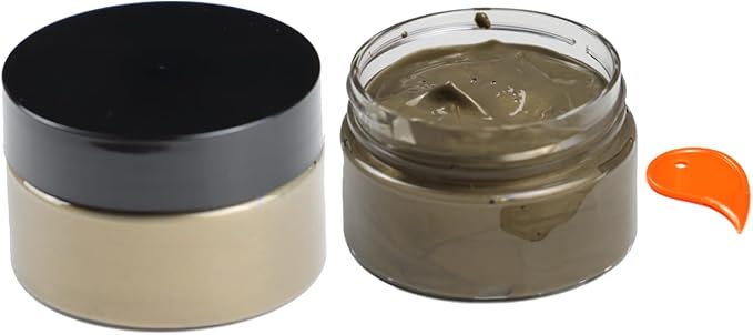 DGAGA Metallic Acrylic Paint,Metallic bronze Paint,1.69 OZ/Jar,Chalk Paste Paint Metallic,Metallic Paint for Crafts Color-shifting Glass Paint,Blendable,Paints on Rocks,Wood,Canvas,Fabric,Ceramic