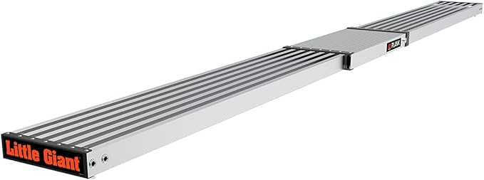 Little Giant Ladder Systems 11813 8-13 ft Telescoping Plank, 8' -13', Gray