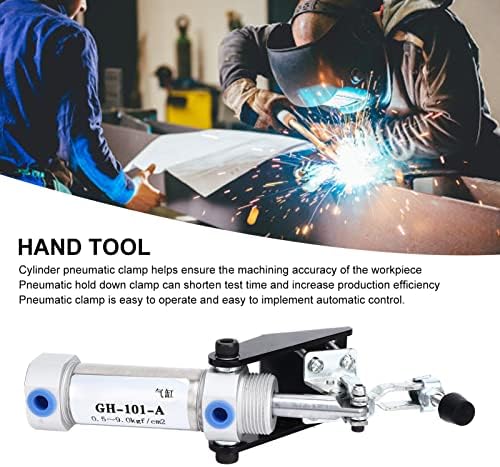 Pneumatic Clamp G1/8 Professional Cylinder Pneumatic Holddown Device HS 10101-A GH101A