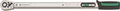 Stahlwille 50204030 1/2-Inch Drive Click-type Torque Wrench w/Permanently Installed Ratchet & Dual Stop Signal, Has Twin Scales & Integrated Magnifier for Rapid Setting, Wear Resistant, 60-300 N·m