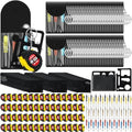 240 Pcs Mini Screwdriver Tape Keychain Set Multitool Pen Card Father's Gifts Bulk Mini Tool Set for Adult Men Dad (Multicolor)