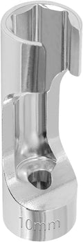 10mm 3/8" Drive Diesel Injector Fuel Line Socket, Flare Nut Wrench | Fastener Bent Pipes, Wired Temperature Sensors, EGT Sensor, Thermo Switches, ABS Tubes, Strut Nut Extractor
