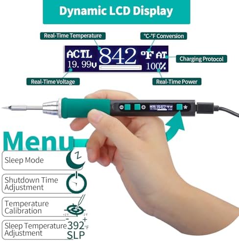YIHUA 928D-IV 65W USB-C Soldering Iron DC 20V