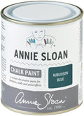 Annie Sloan Chalk Paint® (Aubusson Blue, 500 ml/16.9 Fl Oz) a unique decorative paint for furniture, cabinets and home décor with no sanding or priming