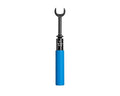 Jonard Tools TWAF-5815 Torque Wrench, Full Head 5/8", 15 in-lb - CATV/COAX/VDV Tool with Audible Click, Cushion Grip, Angled Head, High Carbon Steel