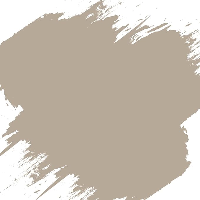 Chalk Paint for Furniture 25 fl.Oz. (750ml) + Special Chalk Paint Brush - Furniture Paint no Sanding or Priming - Chalk Finish Wood Paint - DIY Projects Home Decor & Improvement (DARK BEIGE)