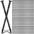 300 Pcs Landscape Edging Stakes Bulk 8 Inch Spiral Landscape Anchoring Spikes Plastic Edging Nails Yard Garden Anchoring Spikes for Weed Barrier Paver Edging Artificial Turf Stakes