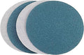 STARCKE Premium 8 Inch Hook and Loop Grip Sanding Discs - No Hole Blue Zirconia - for Wood Floors (25, 100 Grit)