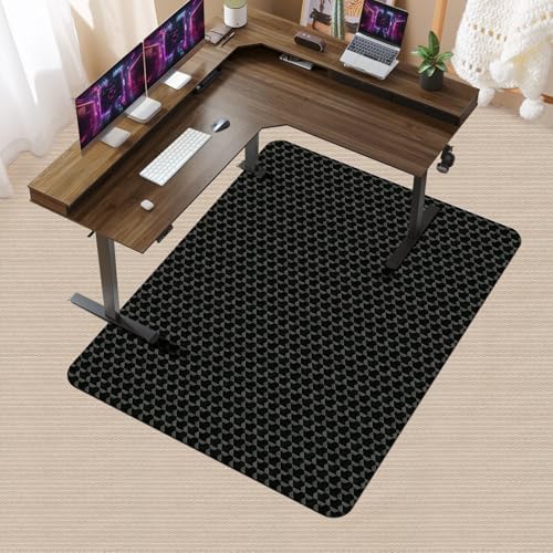Vicwe Office Chair Mat for Carpet, 48"x40" Heavy Duty Chair Mat with Studs