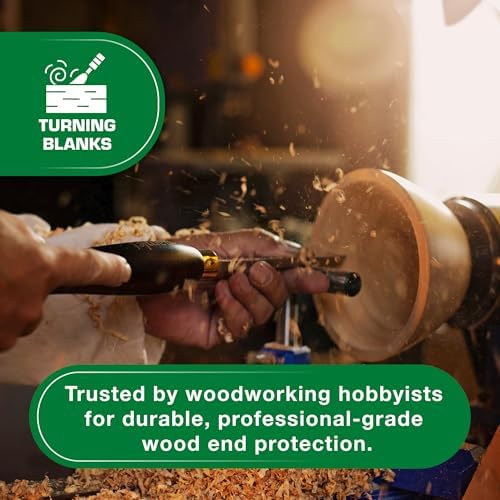 ANCHORSEAL Classic Log and Lumber End Sealer, Prevents Checking, 5 Gallon