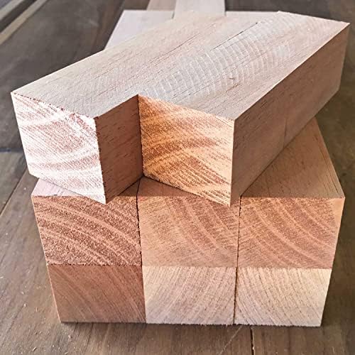 Spanish Cedar Wood Turning Blanks 6pcs - 2" x 2" x 36"