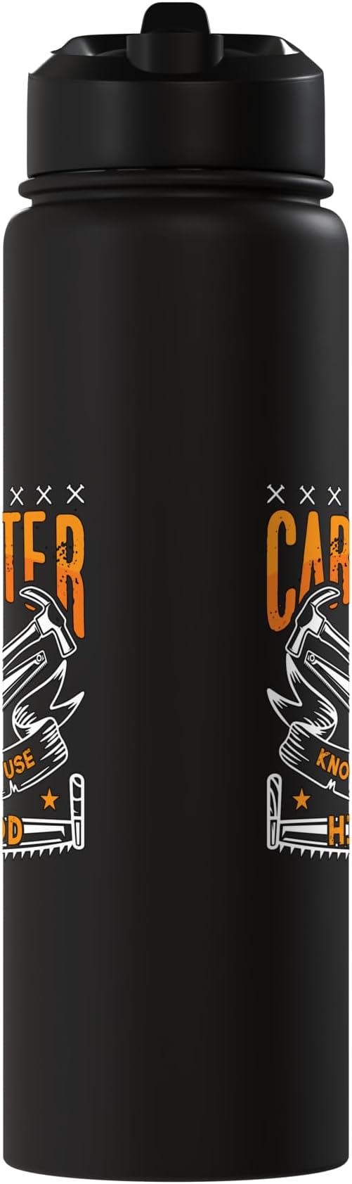 This Carpenter Knows How To Use Woodwork Carpentry Carpenter Stainless Steel Insulated Water Bottle