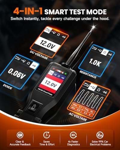 PB100 Automotive Power Circuit Probe, 12-24V Electrical Short & Open Finder