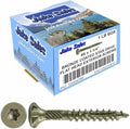 8 x 1-1/4" Bronze Coated Multipurpose Wood Screw - Torx/Star Drive Flat Head Exterior Coated - ACQ Compatible CASE Qty 42 Boxes 9,702 Screws