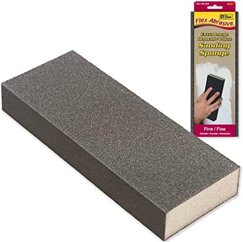 IVY Classic 42041-6 Fine Drywall XL Sanding Sponge, Flex-Abrasive, 6-Pack