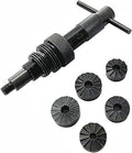 Black Stainless Steel Faucet Repair Kit – With Replacement Valve Cores for Plumber & DIY Tasks