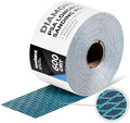 toolant Diamond Shape 600 Grit Sandpaper Roll, 2-3/4" Wide 10Yard Longboard