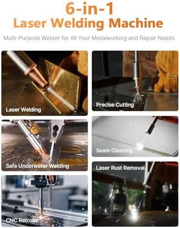 X1pro 700W Laser Welding Machine – 6-in-1 Fiber Laser Welder