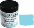 Non-Toxic Furniture Paint Vintage Chalk Paint for Wood/Metal/Glass, Indoor/Outdoor Use No Sanding & Primer Needed Matte Finish Cabinet Paint, Waterbased | Acrylic | Crafts for DIY Projects 4oz/118ml (Sea)