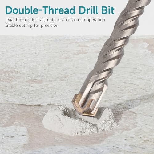 7/16 Inch x 6.3 Inch SDS Plus Rotary Hammer Drill Bit