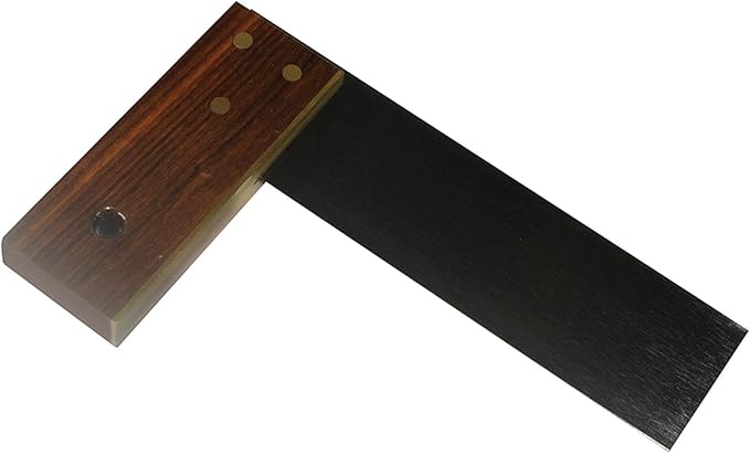 Dapetz Carpenters Square 150mm Brass Carpentry Woodwork Joiner Tools DIY Rustproof