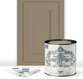 ALL-IN-ONE Paint by Heirloom Traditions, Seadrift (Warm Earthy Tan), Quart - Durable cabinet and furniture paint. Built in primer and top coat, no sanding needed. Includes our 30 featured color card.