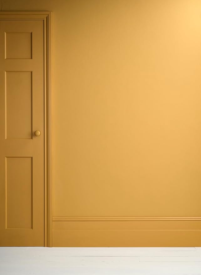 Annie Sloan Satin Paint (Carnaby Yellow, 25 Fl Oz/750 mL). Soft sheen for interior wood and metal. Self-leveling, all-in-one paint with no wax or lacquer required.