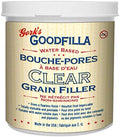 Clear Water-Based Grain & Pore Filler - 1 Gallon By Goodfilla | Innovative & | Compliments All Woodworking Finishing Products | Paintable, Stainable, Sandable & Quick Drying