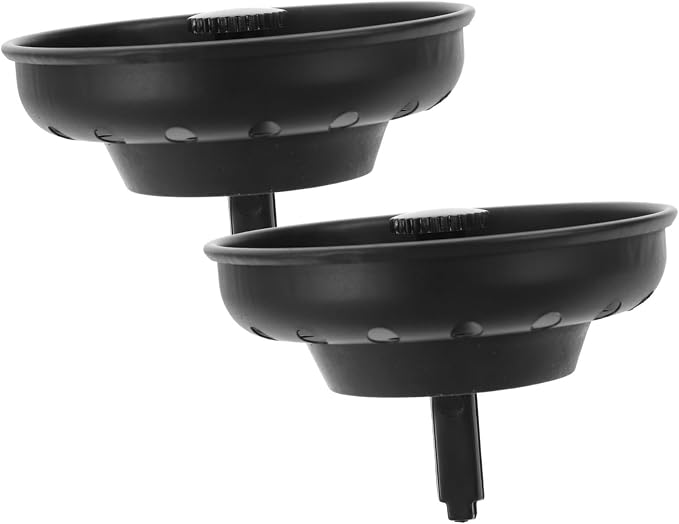 Hemobllo 8pcs Kitchen Sink Drain Strainer Metal Filter Stopper for Kitchen Sinks Easy to Install and Prevents Clogs from Food and Debris for Home Use