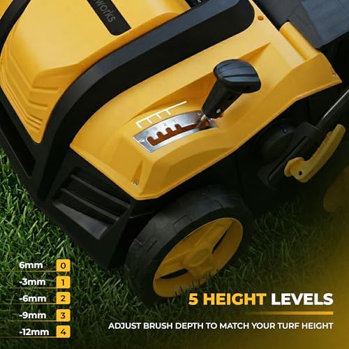Electric Artificial Turf Sweeper Vacuum Artificial Grass Cleaner Machine