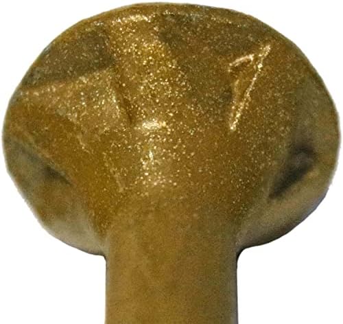 14 x 7 Bronze Coated Multipurpose Wood Screw - Torx/Star Drive Flat Head Exterior Coated - ACQ Compatible - 5 POUNDS - 110 Screws