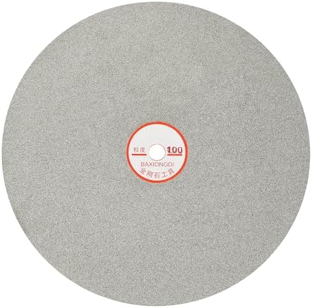 10 Inch x 1/2" Arbor Diamond Flat Lap Disc, 100 Grit