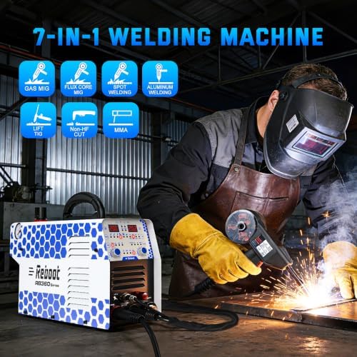 Reboot 200A Plasma Cutter Welder Combo Spool Gun Multiprocess 7 In 1