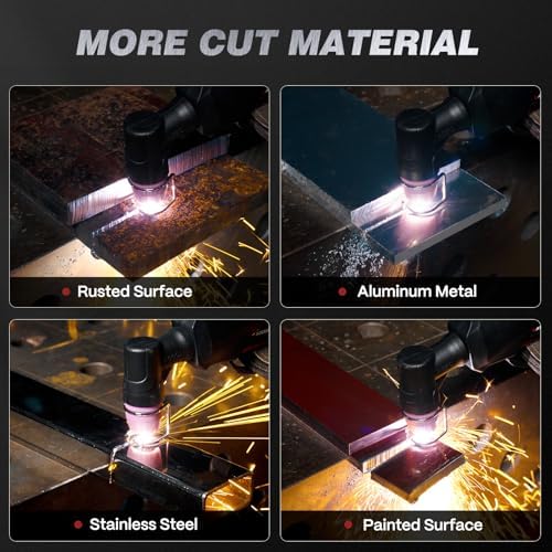 ARCCAPTAIN Plasma Cutter Machine, 55A, Non-Touch Pilot Arc, 120V/240V