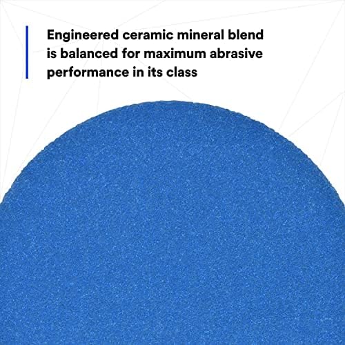 3M Stikit Blue Abrasive Disc Roll, 36268, No Hole, 5 in, 180+ Grade, Pack of 100, Automotive Sanding Discs for Coating Removal, Body Repair, Auto Sanding, Primer Sanding