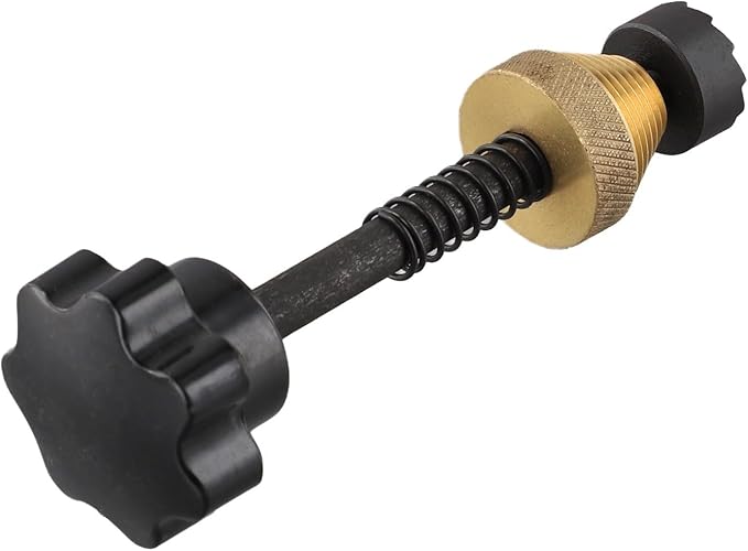 Tap Reseating Tool for Leaking Taps with Threaded Guide and Steel Cutters, 1/2 inch 3/4 inch DIY Plumbing Repair Kit for Sink Basin Bath Faucets