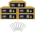 Sandbaggy Galvanized 6-Inch Landscape Staples ~ 9 Gauge Steel - Fabric Pins, Garden Earth Stakes, Ground Cover, Fence Anchors, Lawn Nails ~ Trusted by Organic Farmers Across the USA (5,000 Staples)