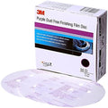3M 30771 Hookit Purple 6" P600 Grit Dust-Free Finishing Film Disc