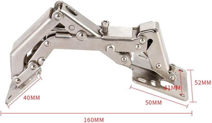 2 Pack 175 Degree Hidden Hinges Frameless Cabinet Hinges Hydraulically Adjustable Mount Soft Close, Full Cover (170 Degree Hinge)