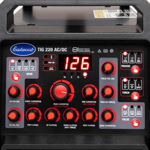 Eastwood MIG 180 and TIG 220 AC/DC Ultimate Fabrication Dual-Welder Kit