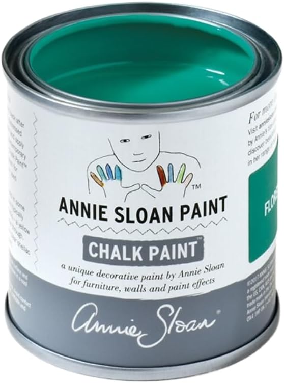 Annie Sloan Chalk Paint® (Florence, 120 ml/4.06 Fl Oz) a unique decorative paint for furniture, cabinets and home décor with no sanding or priming