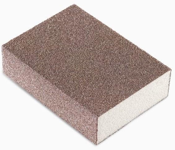Indasa Four Sided Hand Sanding Foam Sponge Block (3200B Series) 150
