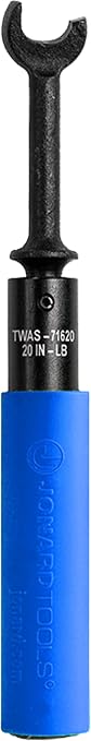 Jonard Tools TWAS-71620, Speed Head Torque Wrench, 7/16" Drive Size, 20 in-lb Torque